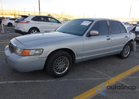 2000 Mercury Grand Marquis Gs из США, поврежденный, VIN 2MEFM74W3YX714285